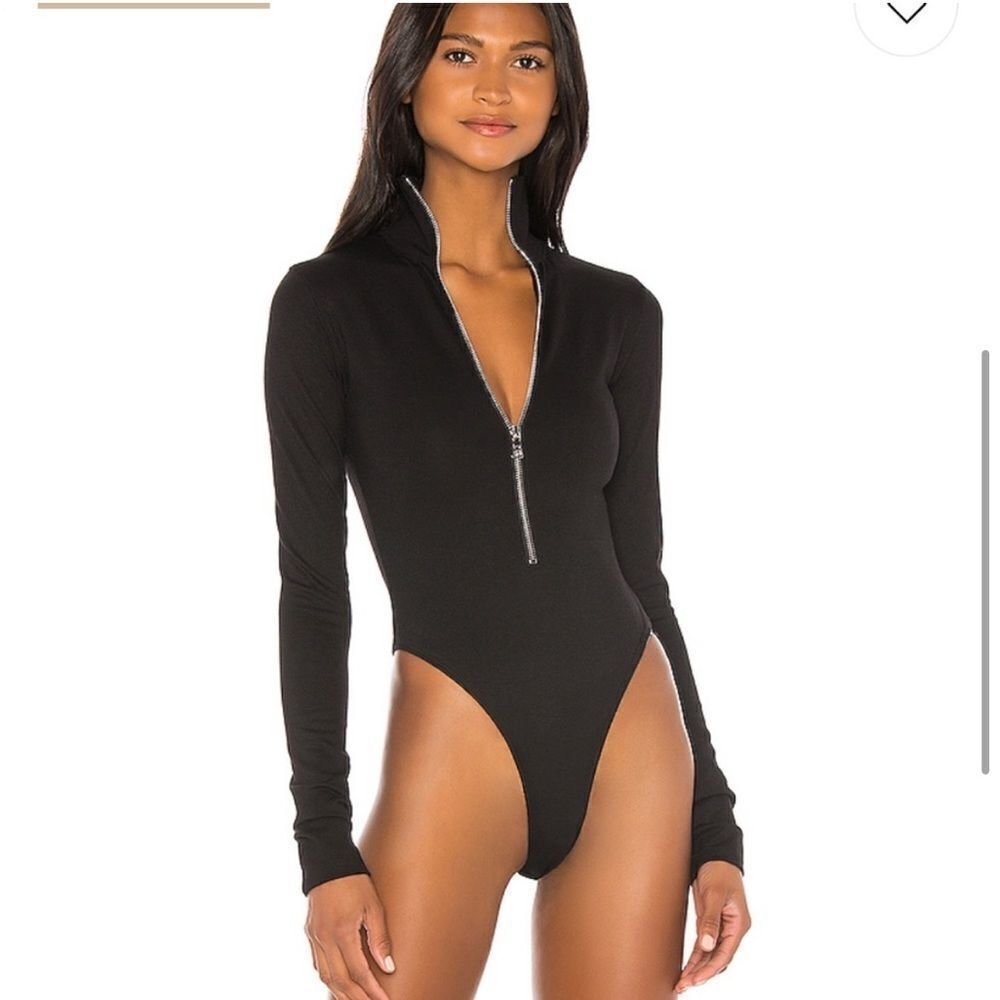 Marissa Webb Zip Front Bodysuit - Picture 5 of 17